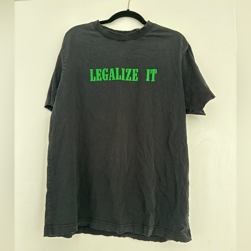 Palm angels oversized legalize it T shirt